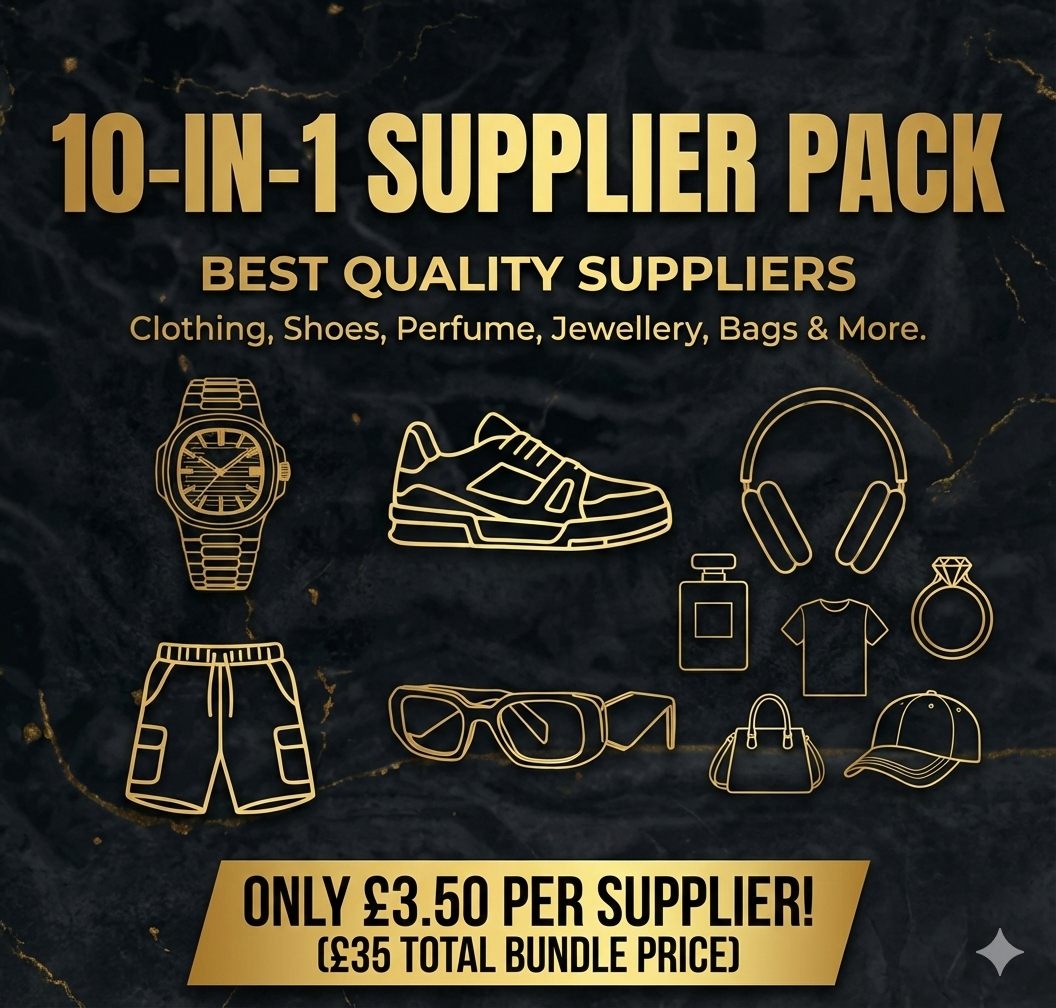 You Slept On Every Other Opportunity. Don’t Sleep On This One. Best Reps Supplier Pack — Only Today.